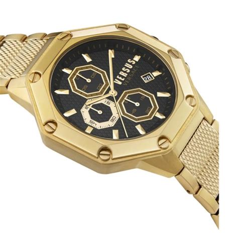 versus versace kowloon gold|versace less watch.